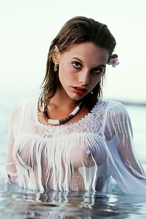 Wet model Sherry Moran
