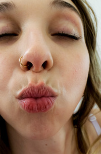 Hot Sperm On Our Lips