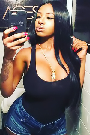 Ebony selfie