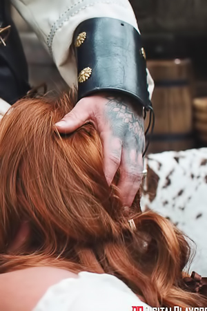 Yasmina Khan Teases With Her Big Tits While Bilbo Shaggins Huge Cock Throbs