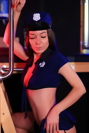 Viks Angel Cupped In Handcuffed Thong Thrashes